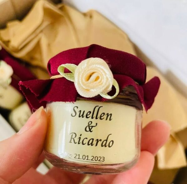 Vela aromática personalizada