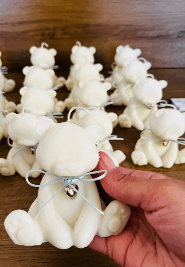 Vela aromática de urso 100 g com caixa - Image 3