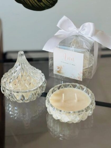 Vela aromática gota de cristal
